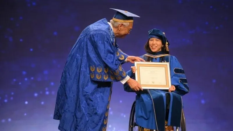 Paralympic champion Yip Pin Xiu receives honorary degree from alma mater SMU