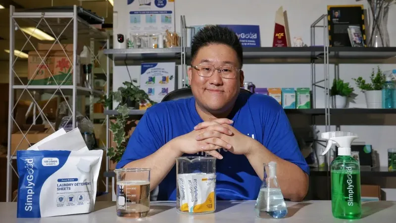He wants to eliminate plastics in cleaning sector to help planet