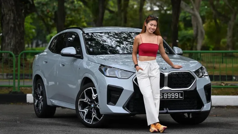 National hurdler and her BMW X2 SUV