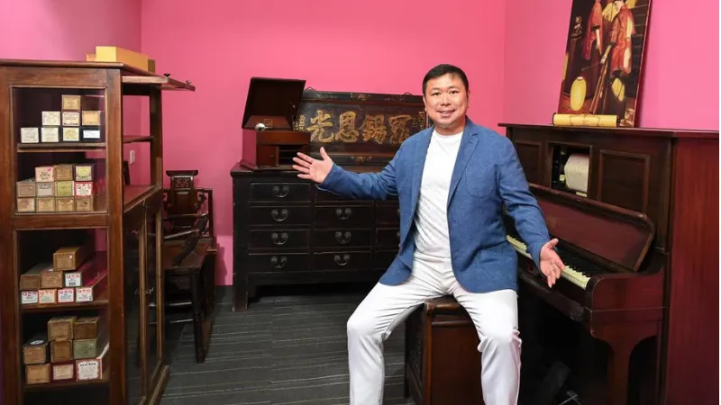 Logistics firm CEO moved by tangible assets like gold and antiques