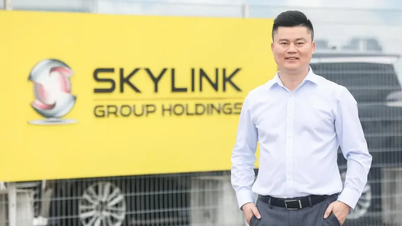 Founder of Skylink APAC Wesley Shen who came from a poor family in Guilin feeding pigs and herding cattle to rising up to success