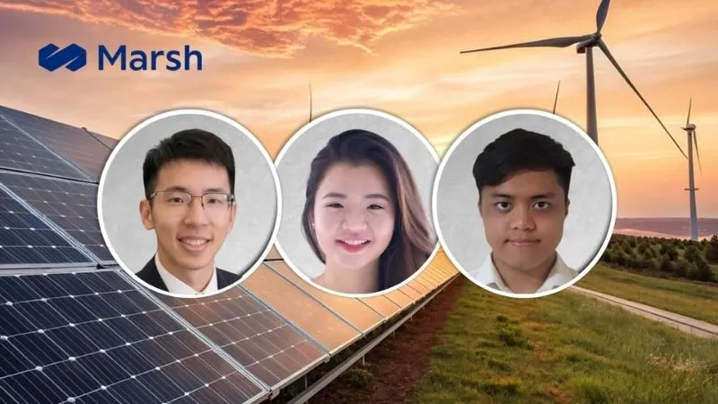Marsh adds three to Asia renewable energy team