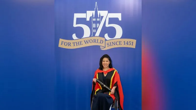 Paralympic champ Yip gets honorary degree from Glasgow university